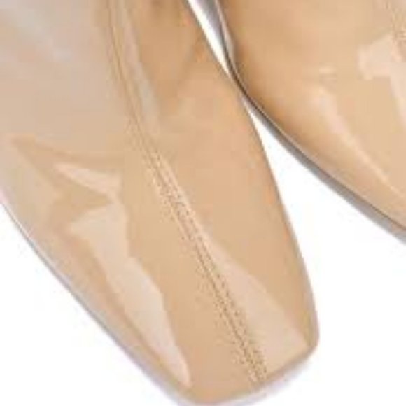 NWT CAPE ROBBIN BELINDA BLOCK HEEL SQUARE TOE NUDE ANKLE BOOTS 5.5 - Picture 2 of 9